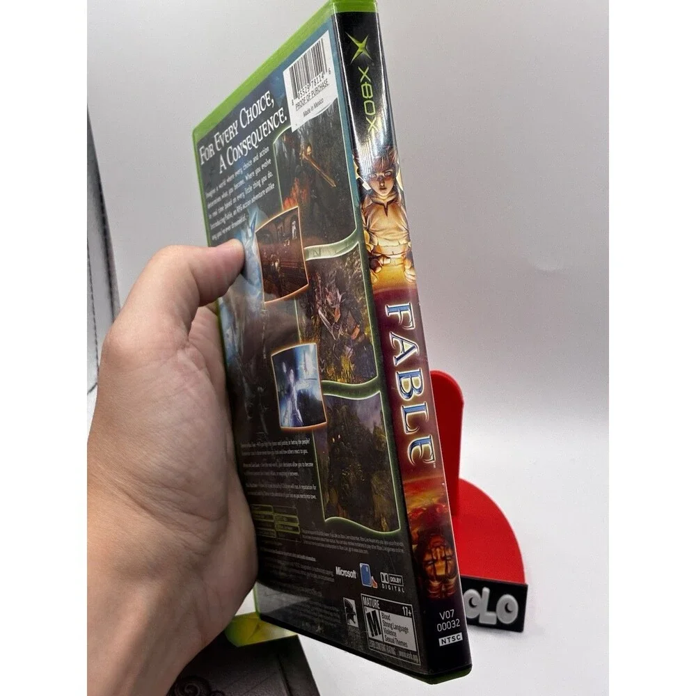 Fable for Original Microsoft Xbox Black Label Complete In Box